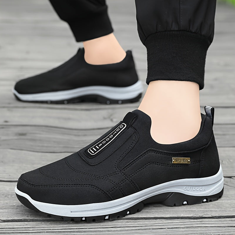 Men's Non Slip Soft Sole Sneakers | Outdoor Walking Camping Comfy