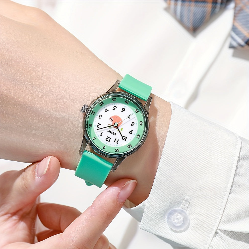 TPW Cute & Comfortable Silicone Band Quartz Watch for Women - Fashionable, Shock-Resistant with Japanese Movement