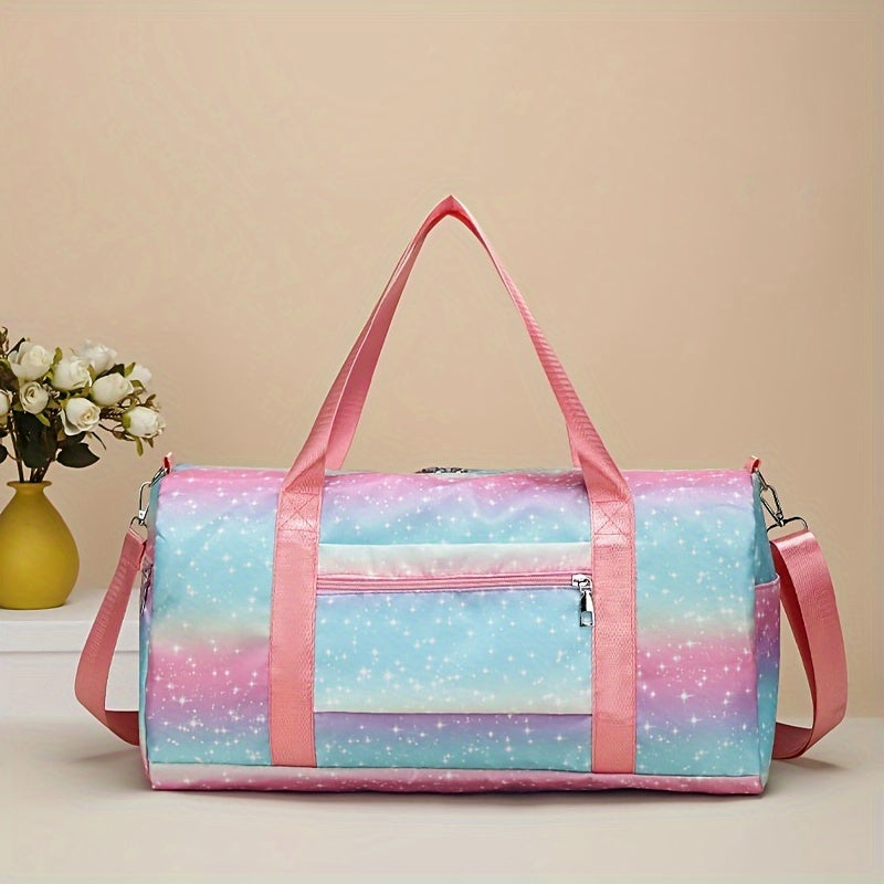 Unicorn Handbag Travel Bag Crossbody Bag Large Capacity Vacation Shoulder Bag Student Women's Bag