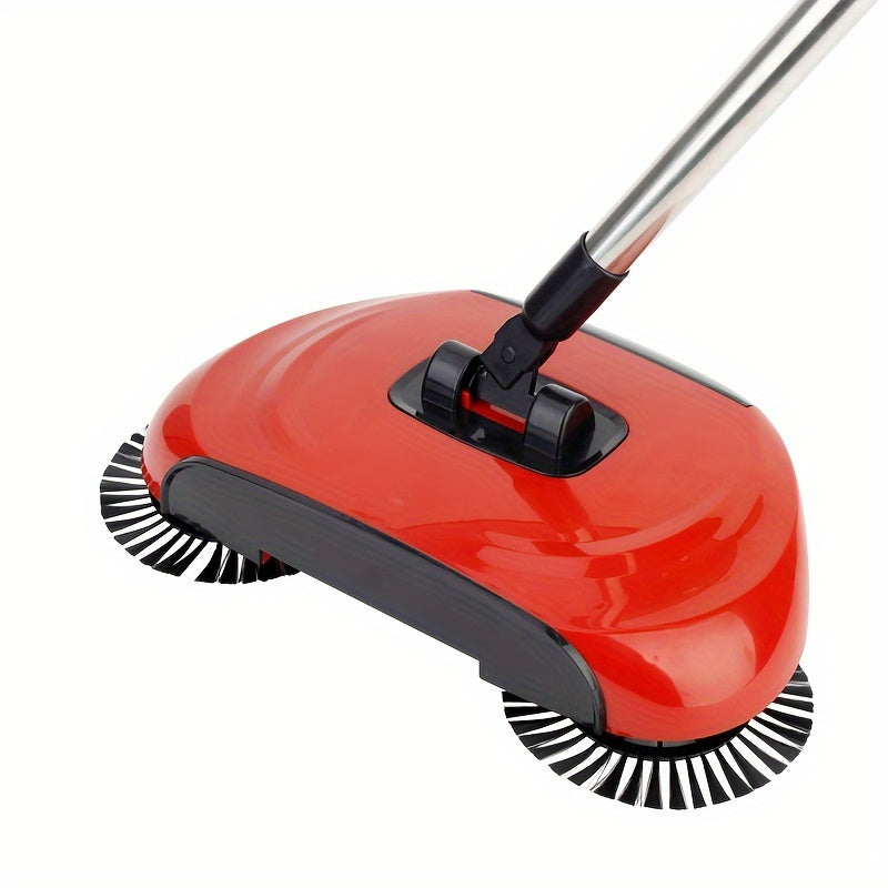 3 In 1 Multifunctional Hand Push Sweeper, Vacuum Cleaner, Hand Push Sweeping And Moping Machine, To Remove Garbage, Pet Hair And Dust, Dry And Wet Use, Suitable For Hardwood Ceramic Tiles.