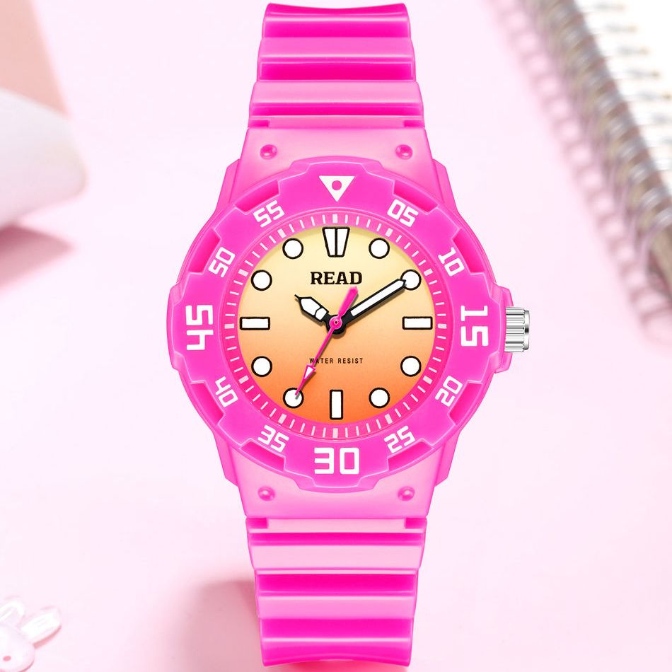 Ultra Thin Watch, Fashion Watch, Stainless Steel Case And Soft Silicone Strap, Japanese Quartz Movement