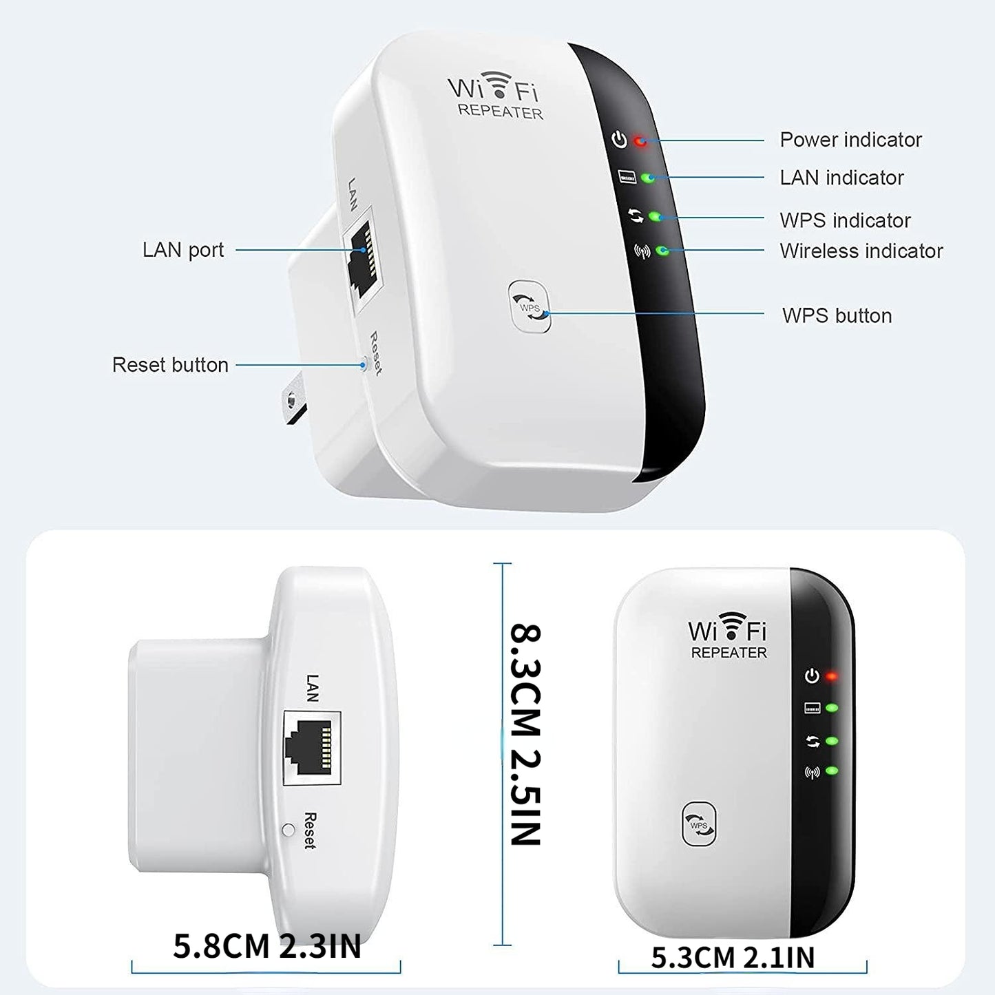 Boost Your WiFi Signal Up To 300Mbps - Long Range Wireless Repeater Access Point