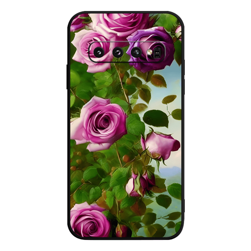 Cute Flower TPU Soft Protective Phone Case For Samsung S10 S20 S21 S22 S23 Note 10 20 FE Lite + Ultra A73 A72 A71 A53 A52S A51 A50S A42 A34 A33 A32 A31 A30S A24 A23 A21S A20S A14 A13 A12 A11