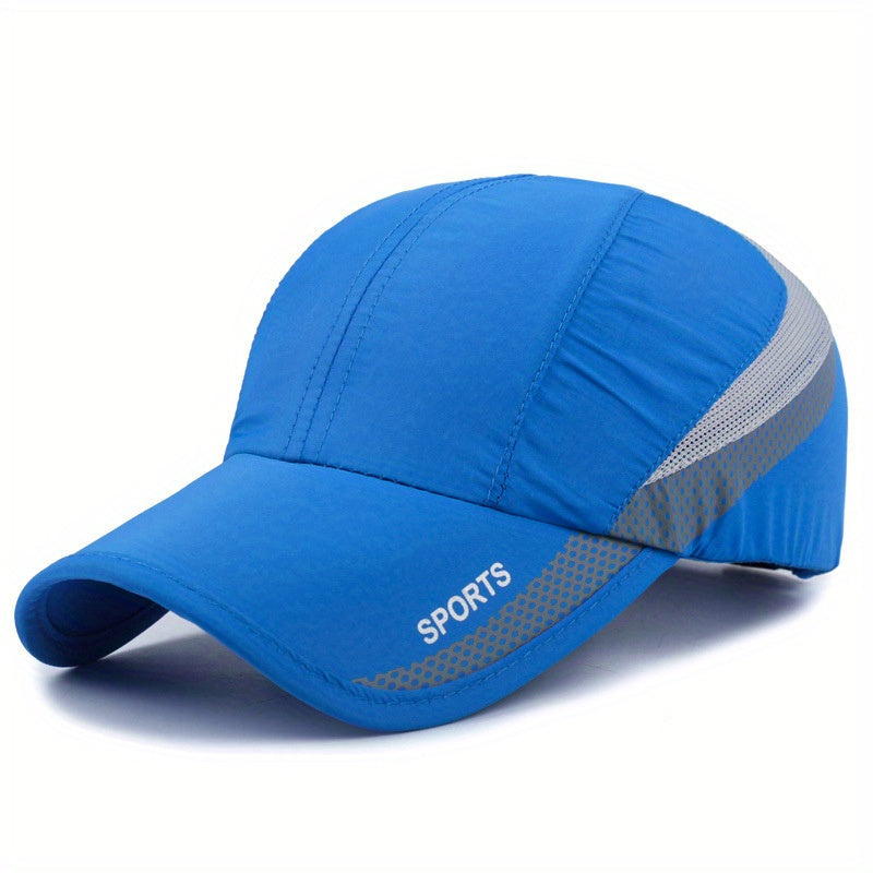 Quick Drying Breathable Baseball Cap, Adjustable Sun Protection Cap For Outdoor Fishing And Group Activities for Women & Men