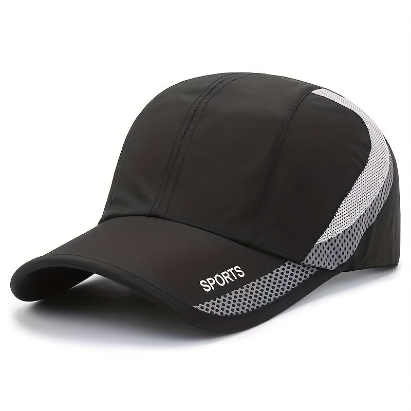 Quick Drying Breathable Baseball Cap, Adjustable Sun Protection Cap For Outdoor Fishing And Group Activities for Women & Men