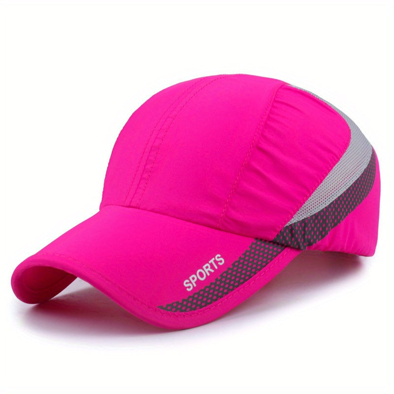 Quick Drying Breathable Baseball Cap, Adjustable Sun Protection Cap For Outdoor Fishing And Group Activities for Women & Men