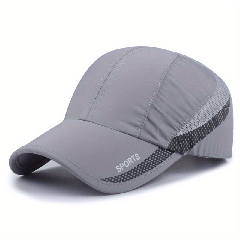 Quick Drying Breathable Baseball Cap, Adjustable Sun Protection Cap For Outdoor Fishing And Group Activities for Women & Men