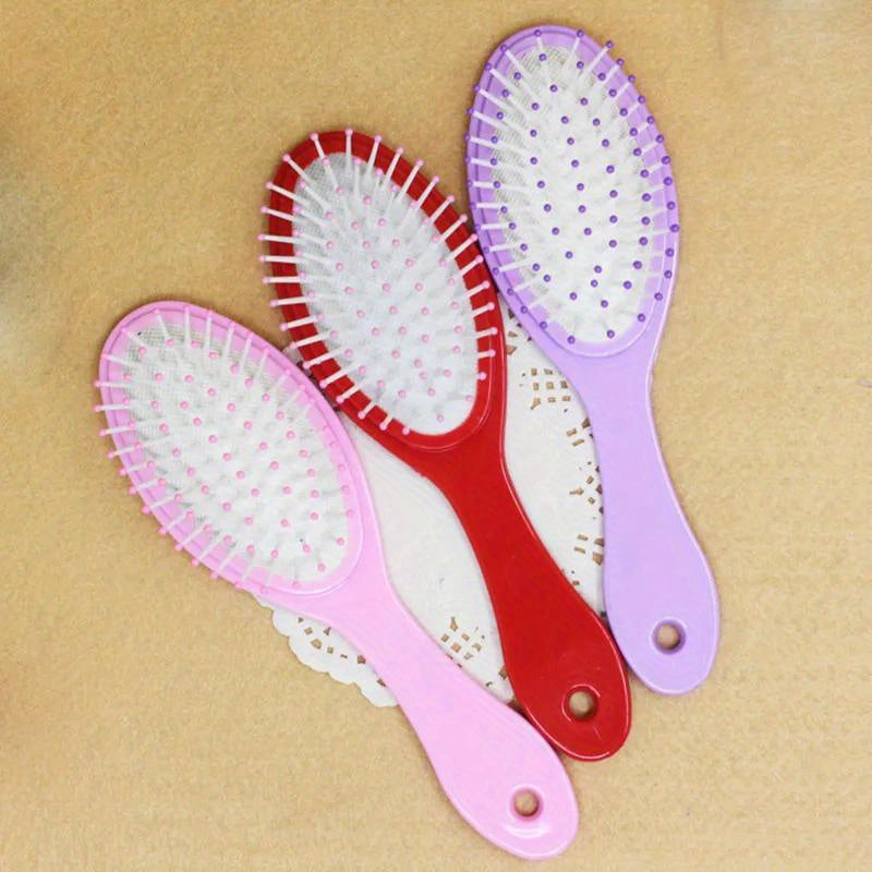 1Pc Air Cushion Hair Comb Cartoon Anime Sofia Elsa Anna Princess Pattern Scalp Massage Comb