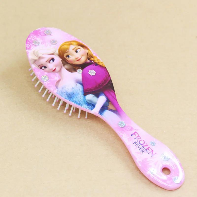 1Pc Air Cushion Hair Comb Cartoon Anime Sofia Elsa Anna Princess Pattern Scalp Massage Comb