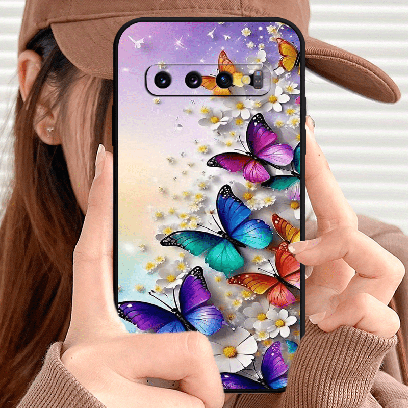 Butterfly TPU Soft Matte Case For Samsung S10 S20 S21 S22 S23 S24 Note 10 20 FE Lite + Ultra A35 A55 A05 A05S A73 A72 A71 A53 A52S A51 A50S A42 A33 A32 A31 A30S A23 A21S A20S A13 A12 A11 A10S A03S A02S A01 A14 A34 A24 A54 A04