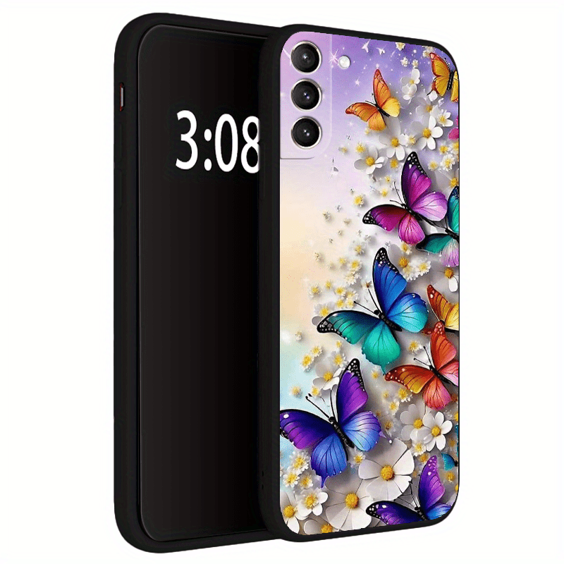 Butterfly TPU Soft Matte Case For Samsung S10 S20 S21 S22 S23 S24 Note 10 20 FE Lite + Ultra A35 A55 A05 A05S A73 A72 A71 A53 A52S A51 A50S A42 A33 A32 A31 A30S A23 A21S A20S A13 A12 A11 A10S A03S A02S A01 A14 A34 A24 A54 A04