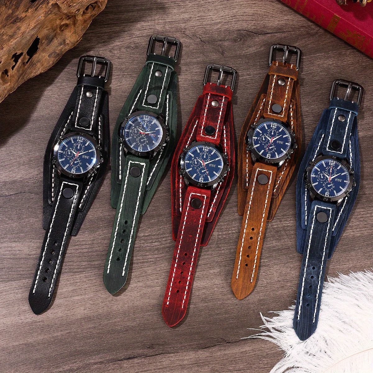 Retro Watch Bracelet, Versatile and Fashionable for Men and Women, Hip-hop Bracelet Watch Gift