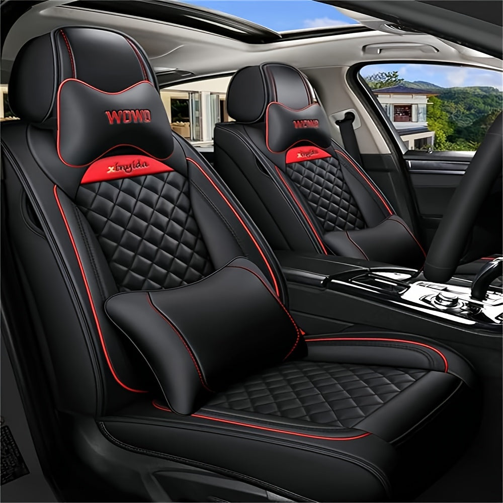 5 Seat/Set Car Seat Cover, Waterproof Car Seat Protector, Car Seat Cushion, Full Climate Car Seat Cover, Car Seat Cover Seat Fits Most Cars