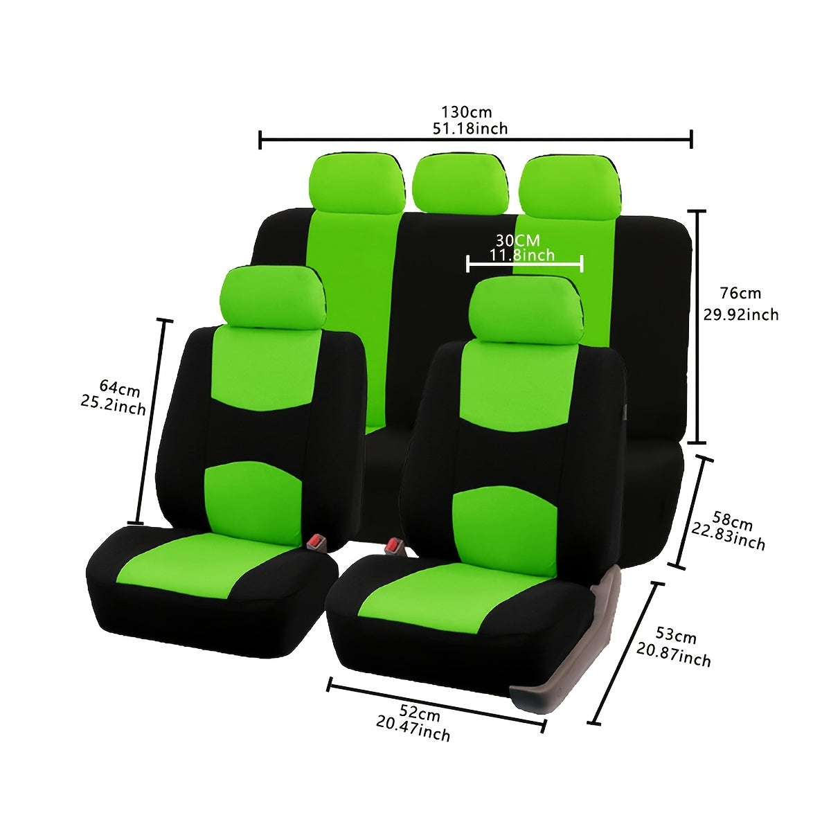 Car Seat Cover For 5 Seats Universal Fit Seat Covers For SUV Interior Accessories Car Seat Protector For Cars Trucks And SUV