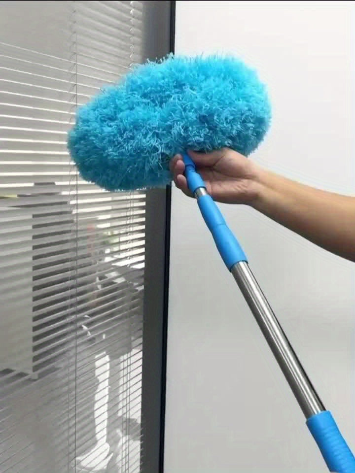 1pc/2pcs, Ceiling Fan Cleaner Dusters With Extension Pole, Dust Removal Brush, Removable And Washable Microfiber Ceiling And Fan Duster, Ceiling Fan Duster For High Ceilings, Fans, Furniture, car, Cleaning Supplies.