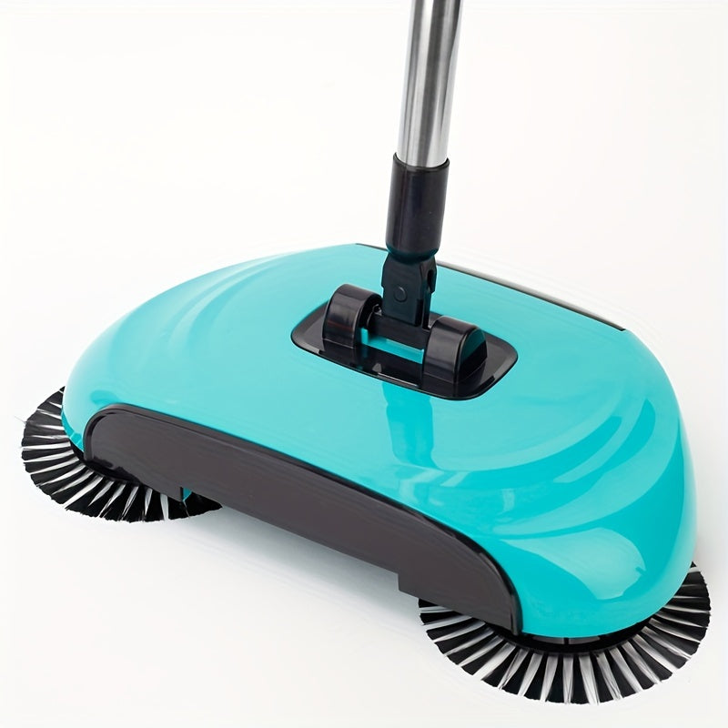 3 In 1 Multifunctional Hand Push Sweeper, Vacuum Cleaner, Hand Push Sweeping And Moping Machine, To Remove Garbage, Pet Hair And Dust, Dry And Wet Use, Suitable For Hardwood Ceramic Tiles.