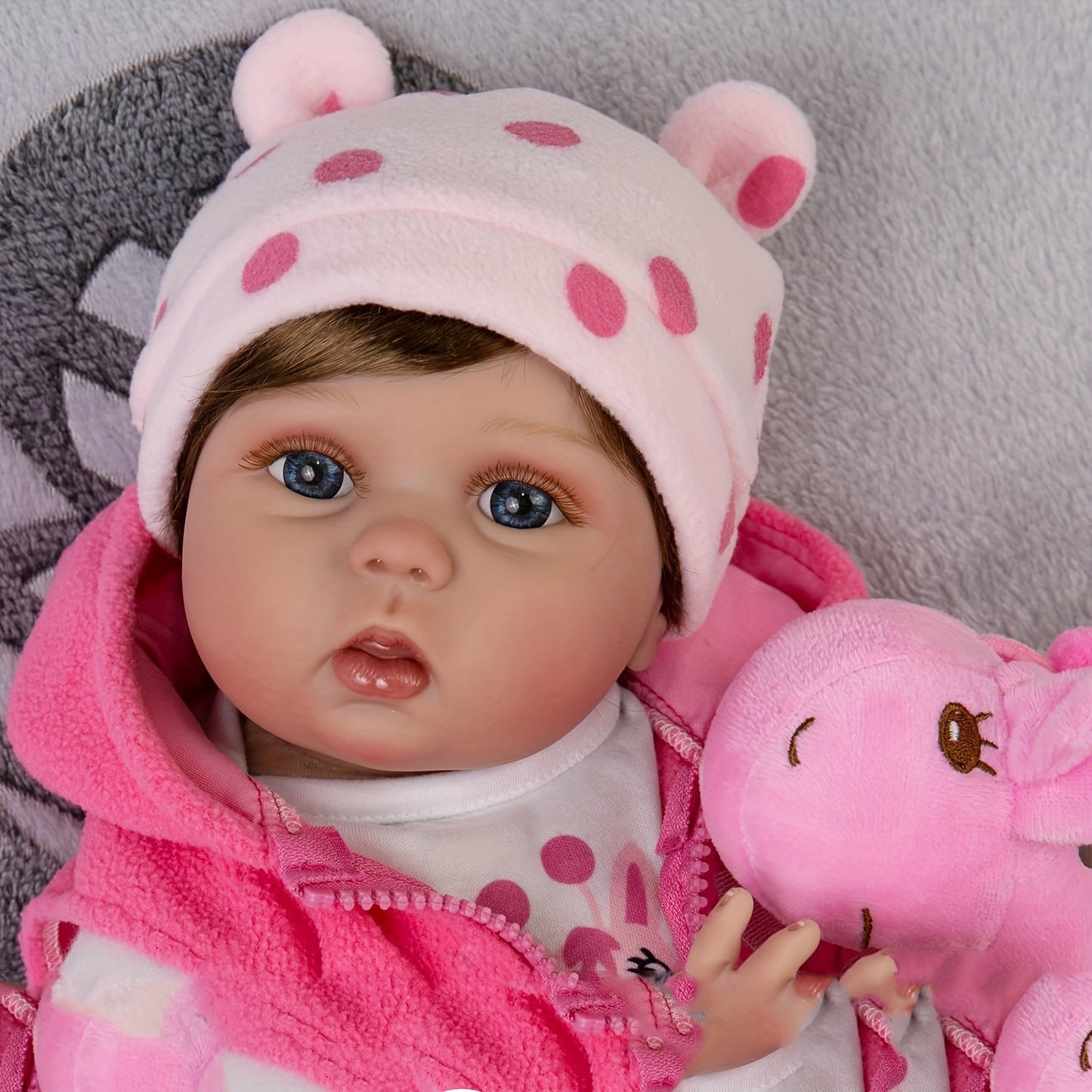 Reborn Baby 22 Inch 55 Cm Reborn Doll Lifelike Soft Vinyl Silicone Reborn Baby Doll Looks Like A Real Baby Handmade Reborn Baby Toddler Toy Birthday Gift