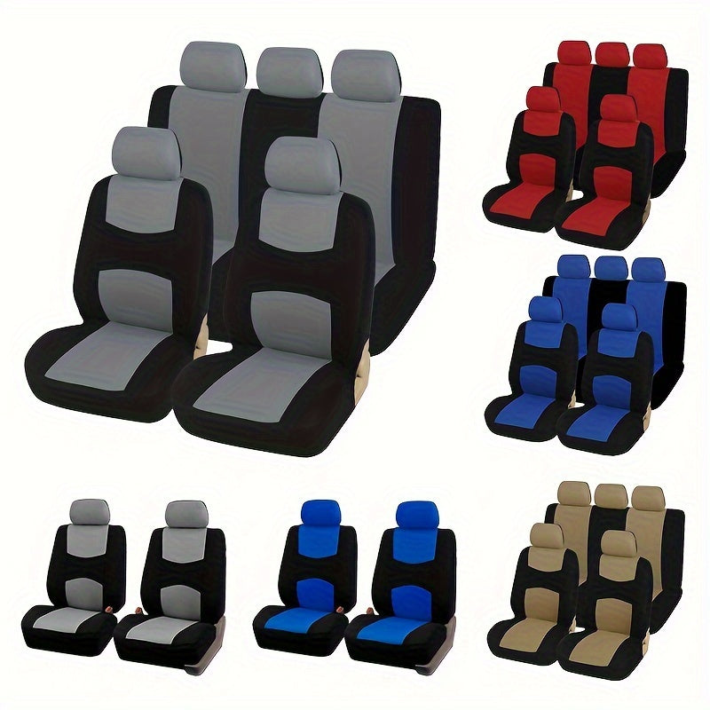 Full Set Car Seat Covers Universal Fit Car Seat Protectors