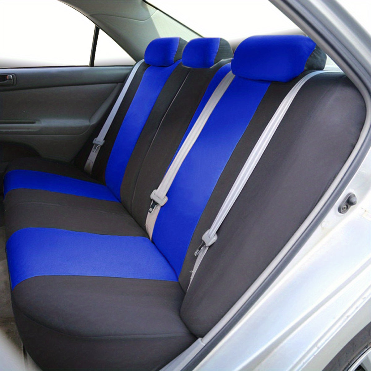 Stylish 5-Seat Comfort-Fit Car Seat Covers - Durable, Easy-to-Clean Polyester Protection for Vehicles