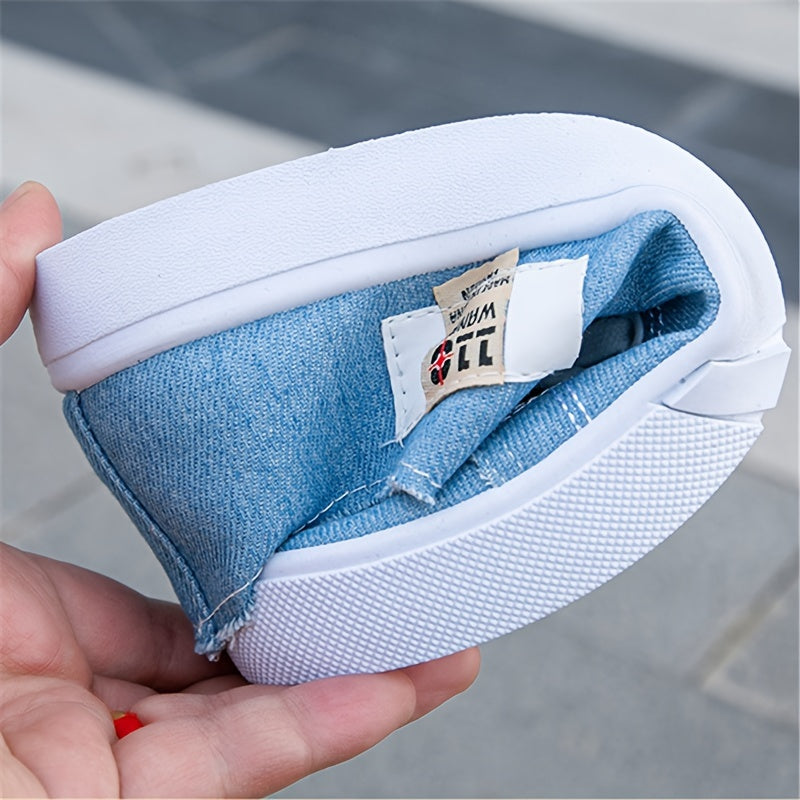 Women's Classic Canvas Shoes, Casual Lace Up Outdoor Shoes, Comfortable Low Top Sneakers