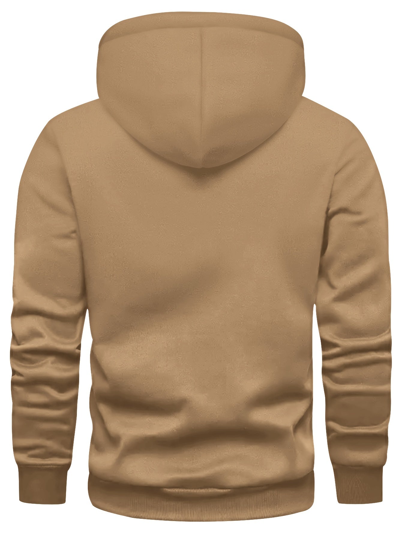 4 Pcs Men's Solid Hoodie With Kangaroo Pocket, Casual Long Sleeve Hooded Sweatshirt For Outdoor