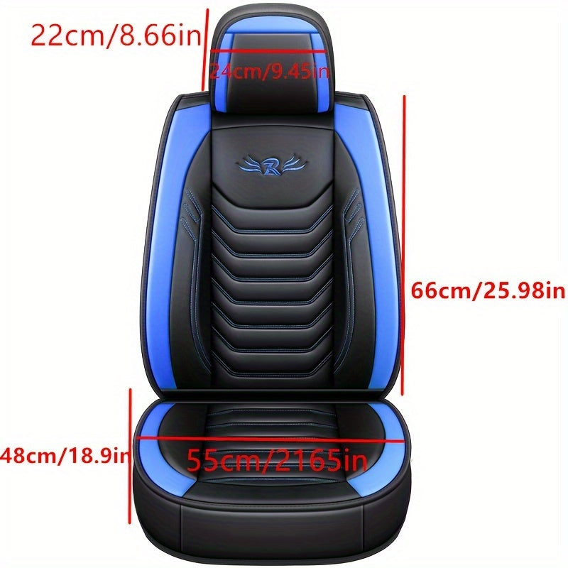 5 Seats Car Seat Covers Full Coverage Car Seat Covers Four Seasons Available Car Seat Cushions Pu Leather Car Seat Covers Car Accessories