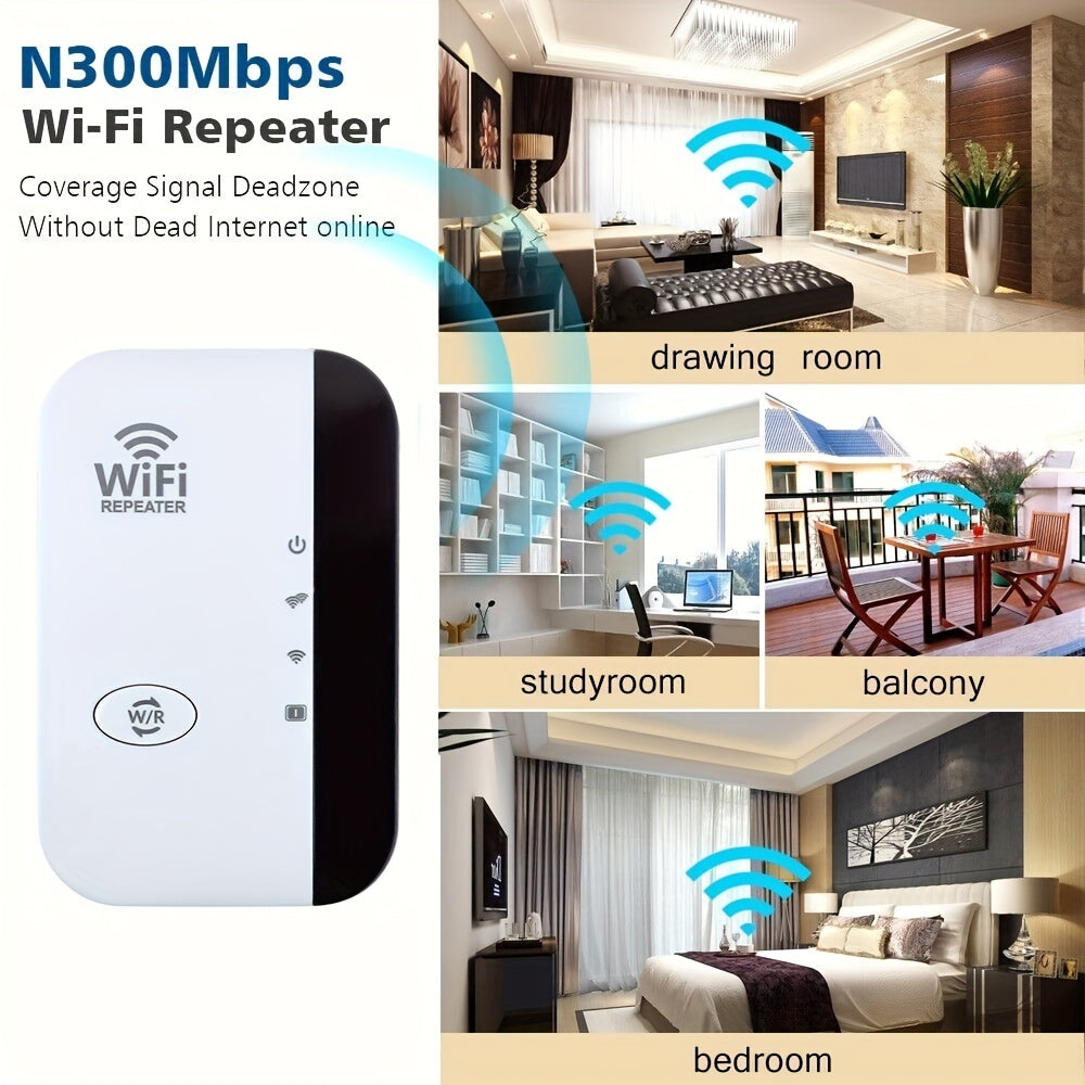 Boost Your WiFi Signal Up To 300Mbps - Long Range Wireless Repeater Access Point