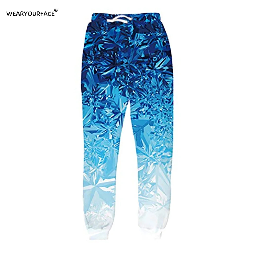 Pineapple Constellation 3D All Over Print Full Length Joggers Pants Hipster Fashion Streetwear Sweatpants Men Unisex Clothes