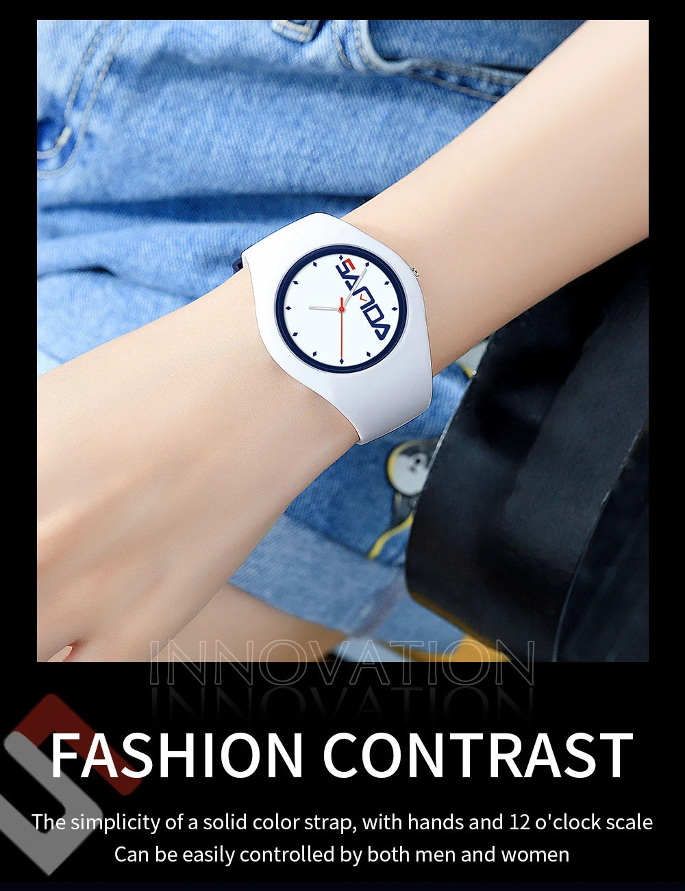 2023 SANDA Creativity Fashion Brand Women Men's Waterproof Sports Watch Quartz Digital Luxury Analog Student Wrist Watches 6076