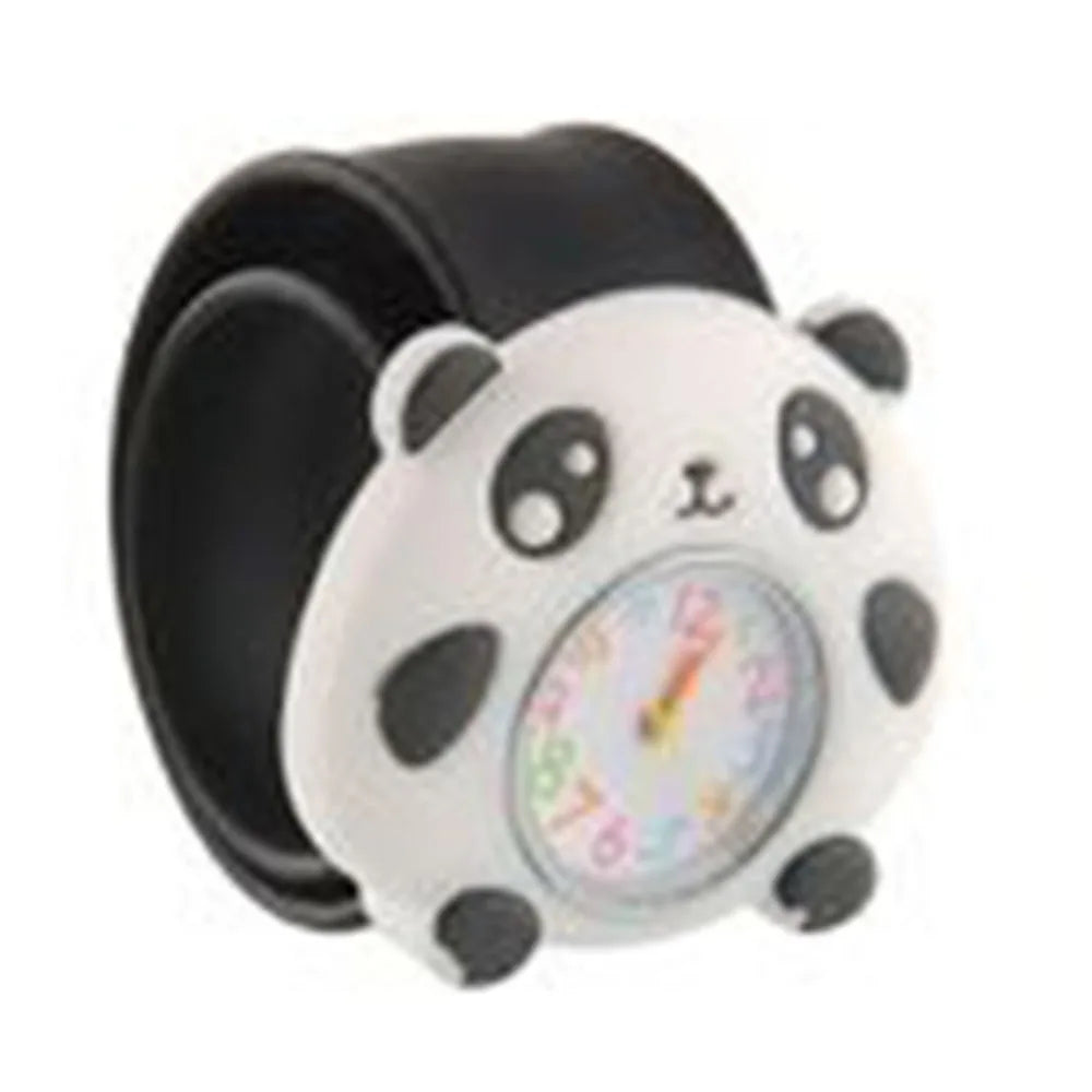 Children's Cartoon Watch Cute Animal Fruit Kids Silicone Patted Watch Girl Boy Favorite Toy Quartz Watch Christmas Birthday Gift