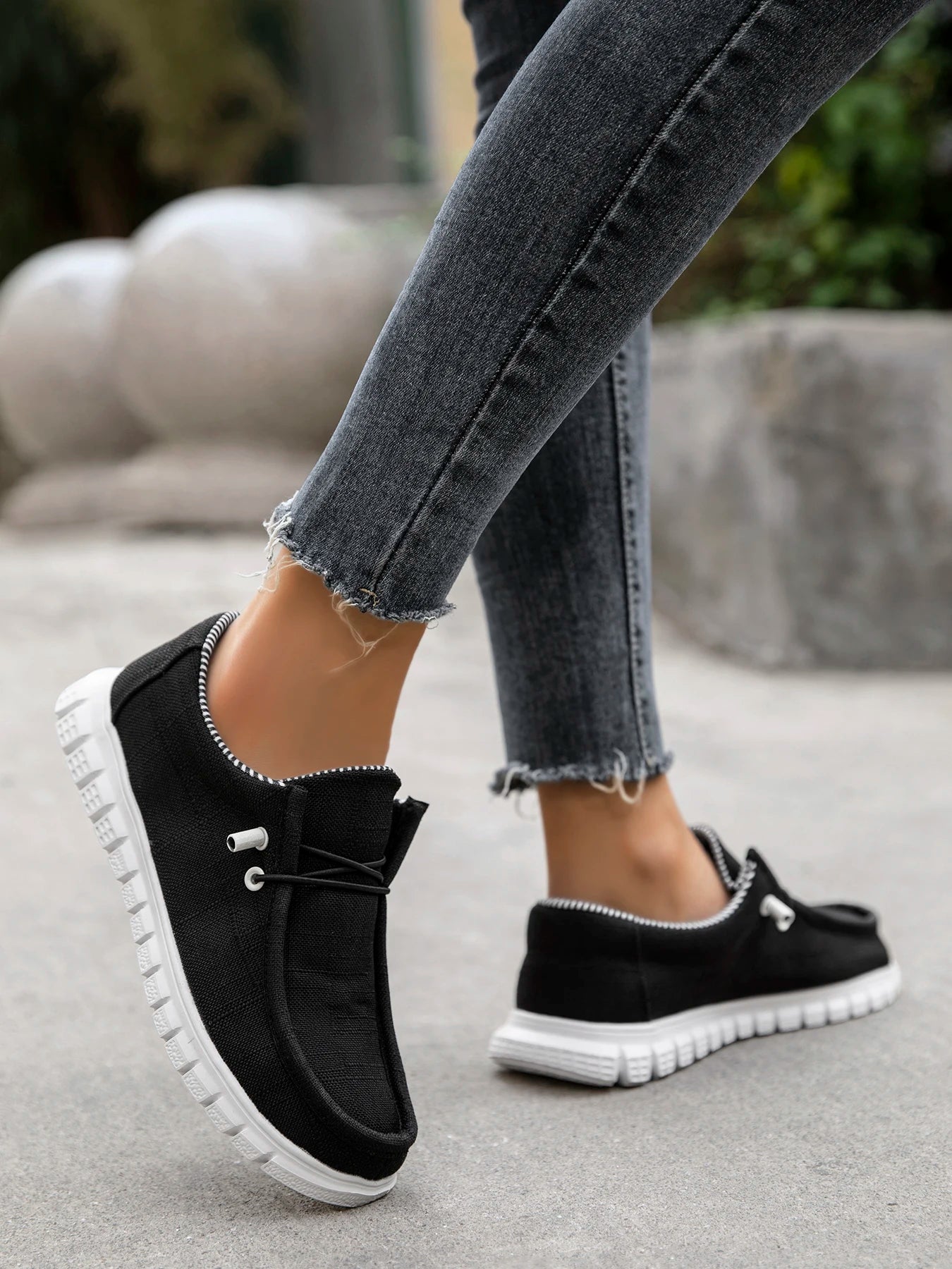 New Arrival Summer Autumn Comfortable Casual Shoes Womens Canvas Shoes For Women Brand Fashion Flat Loafers Shoe