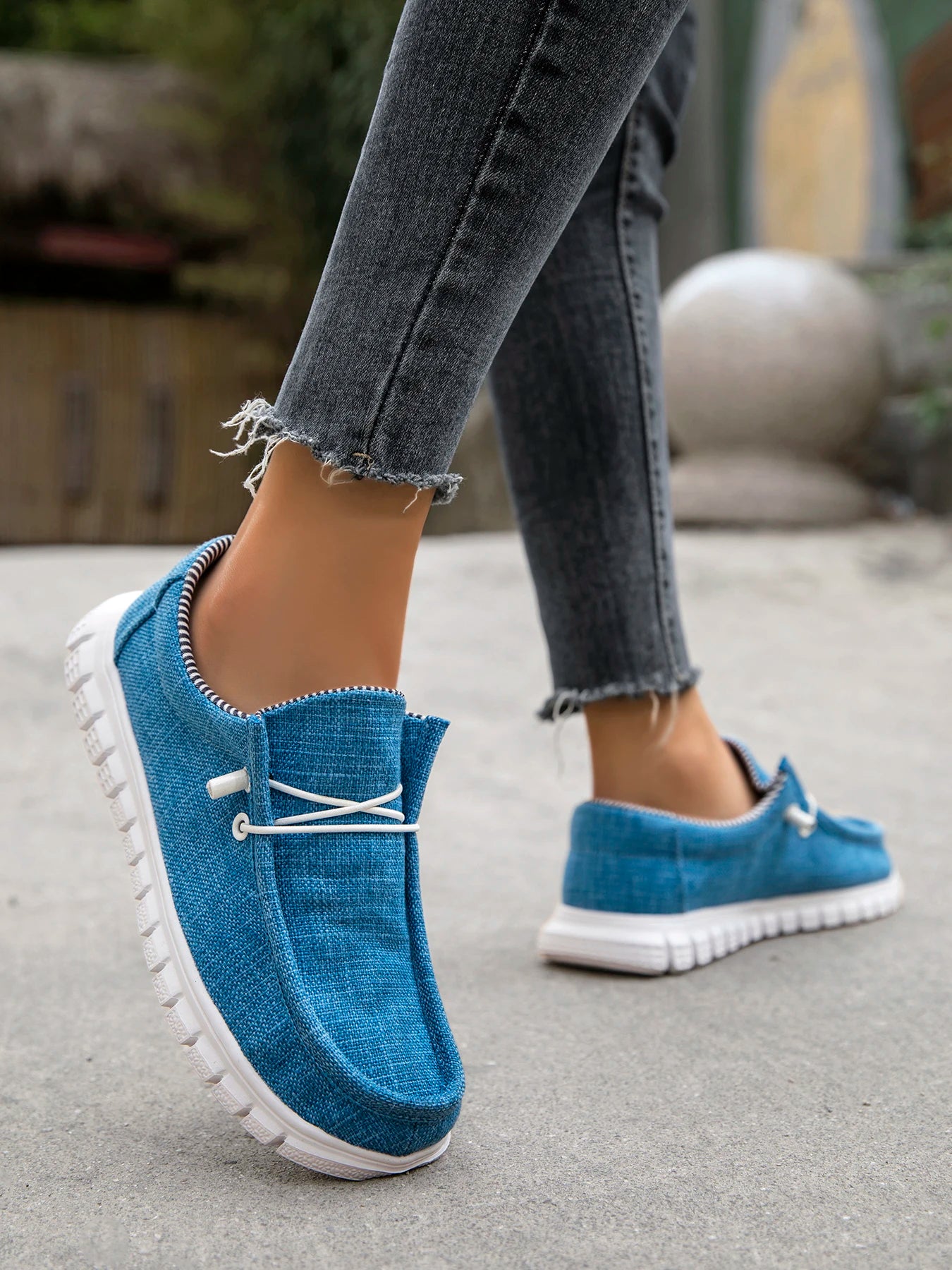 New Arrival Summer Autumn Comfortable Casual Shoes Womens Canvas Shoes For Women Brand Fashion Flat Loafers Shoe