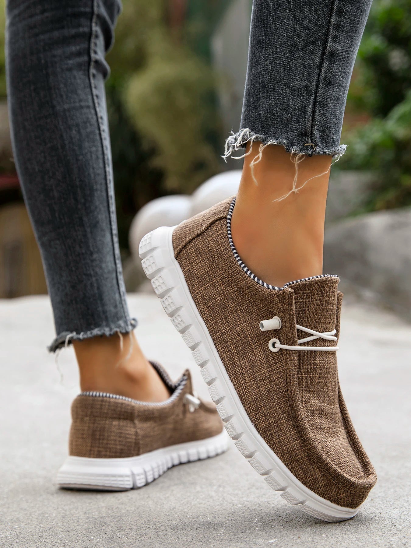 New Arrival Summer Autumn Comfortable Casual Shoes Womens Canvas Shoes For Women Brand Fashion Flat Loafers Shoe