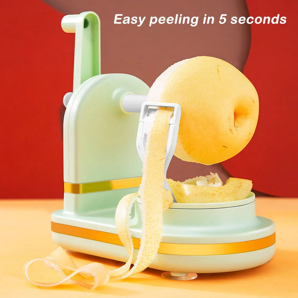 Kitchen Accessories Automatic Rotation Apple Peeler Manual Crank Fruit Peeler Cutting Fruit Peeler Kitchen Gadgets 파쇄기