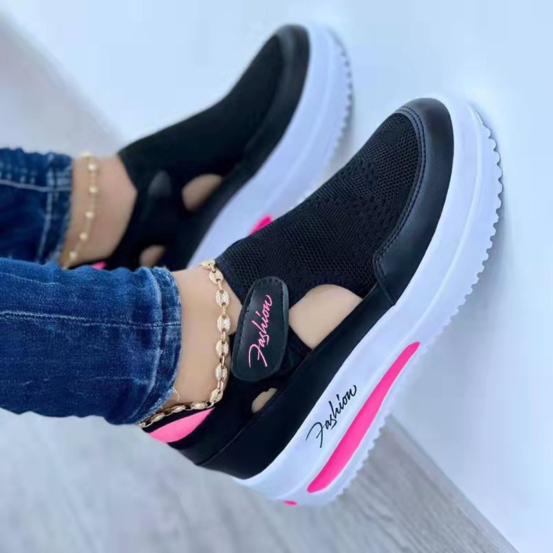 Women's Sneakers Platform Casual Breathable Sport Design Vulcanized Shoes Fashion Tennis Female Footwear Zapatillas Mujer2023