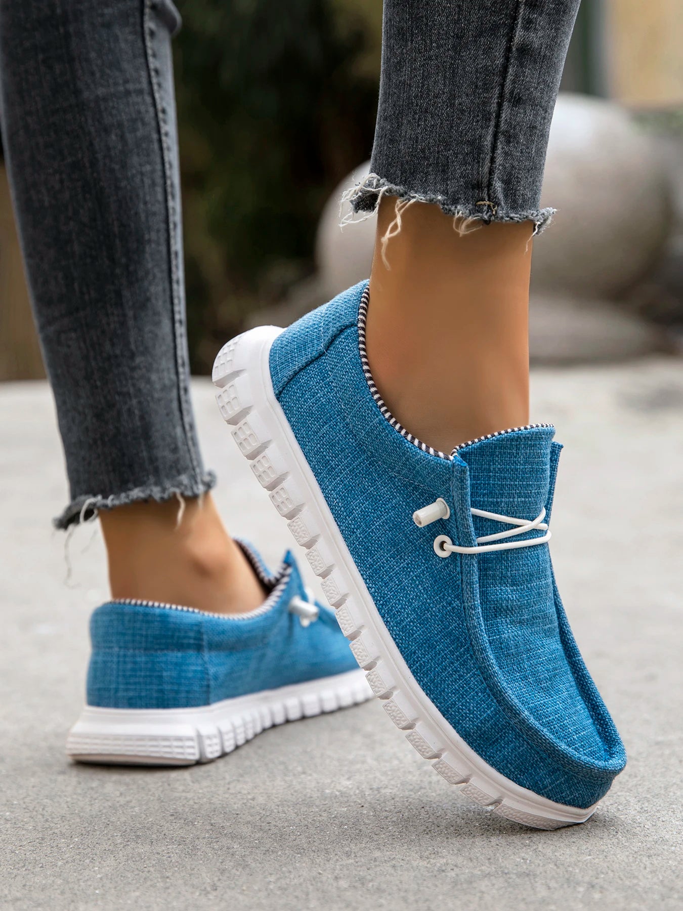 New Arrival Summer Autumn Comfortable Casual Shoes Womens Canvas Shoes For Women Brand Fashion Flat Loafers Shoe