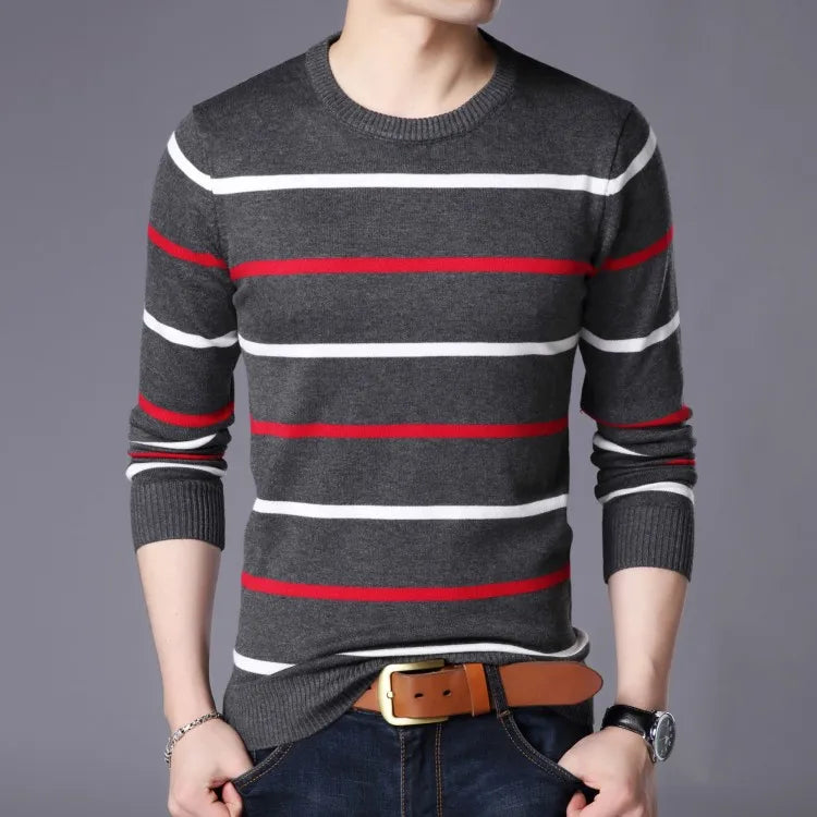 2022 Casual Thick Warm Winter Luxury Knitted Pull Sweater Men Wear Jersey Dress Pullover Knit Mens Sweaters Male Fashions 71810