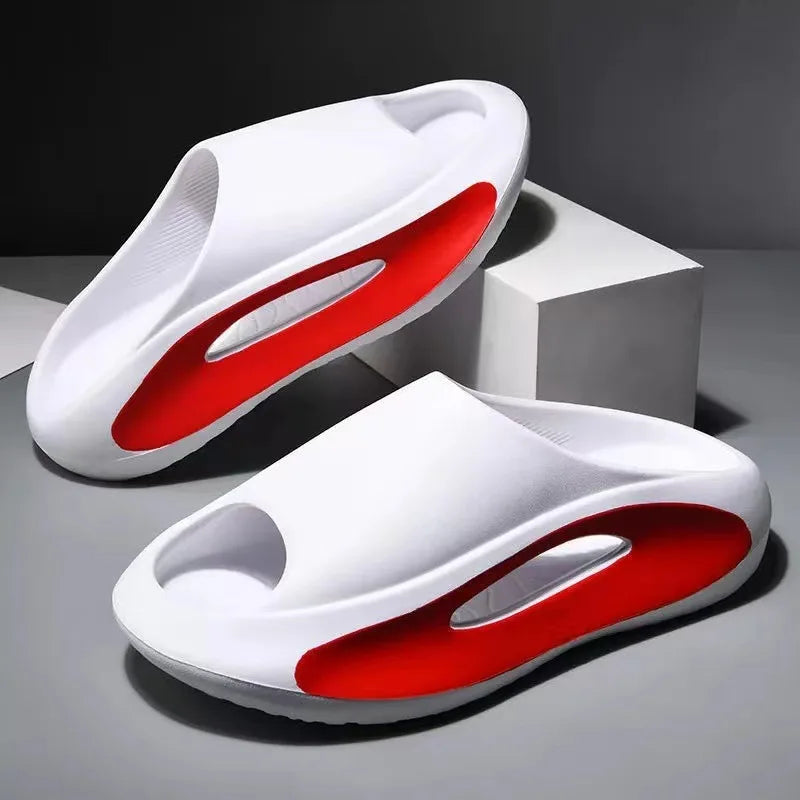 Summer Men's Slippers 2024 New Women's Home Slippers Indoor Bathroom Non Slip Couple Slippers men Slipper Luxury Sandals