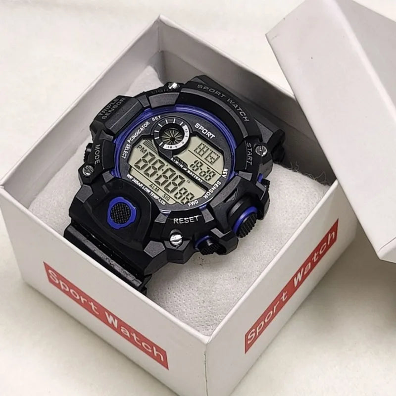 Student Children's Watch Primary and Secondary School Boys and Girls Alarm Clocks Nightlight Sports Children's Electronic Watch