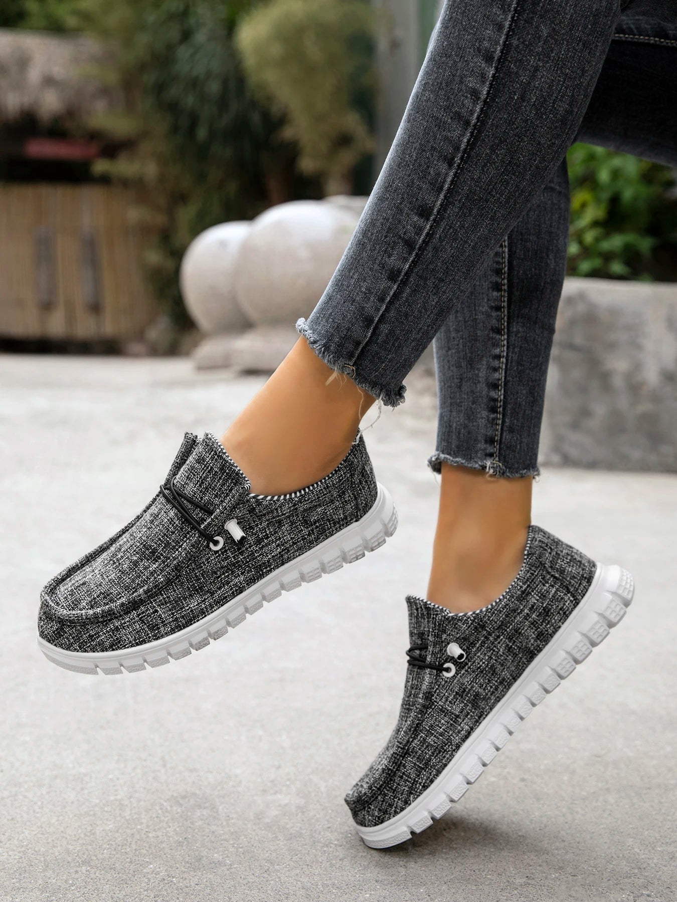 New Arrival Summer Autumn Comfortable Casual Shoes Womens Canvas Shoes For Women Brand Fashion Flat Loafers Shoe