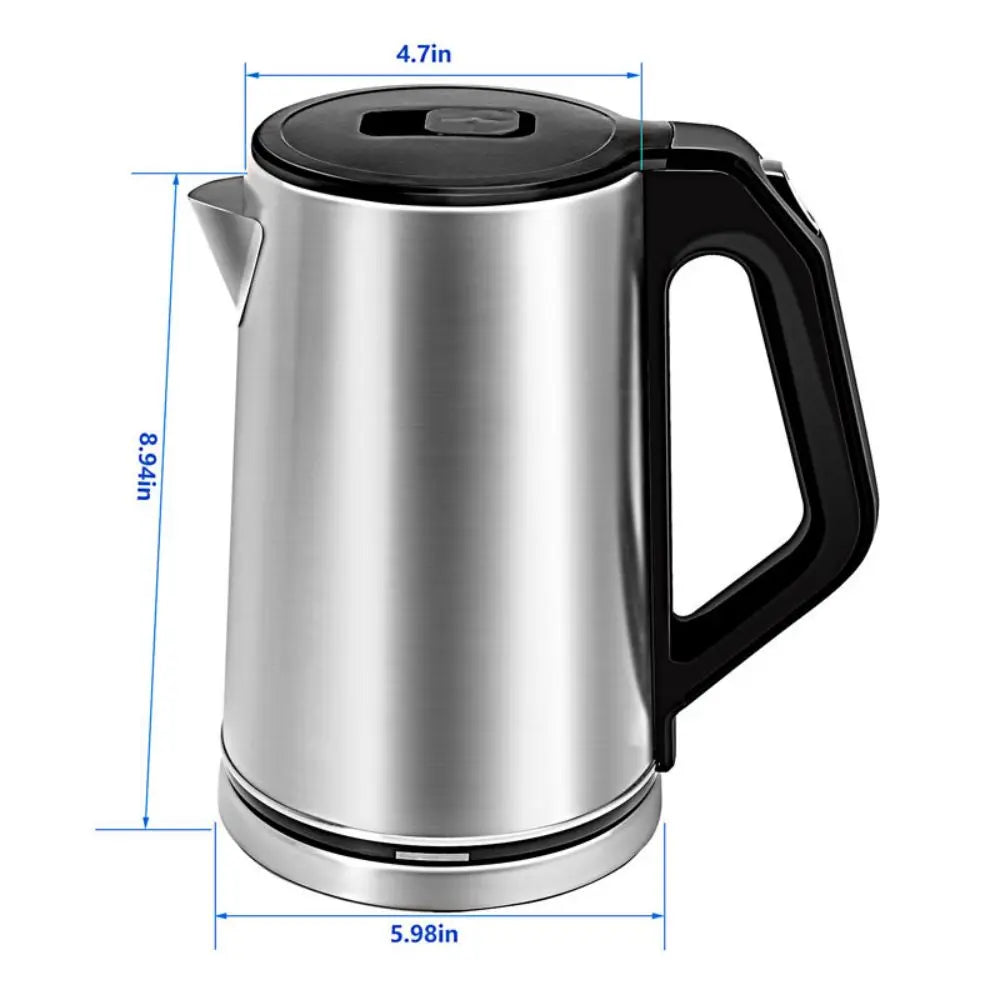 2L Electric Kettle,Quickly Boiling Water,Automatic Power-Off,Dry-Boil Protection,110V1000W,220V1500-1700W,Food Grade 304