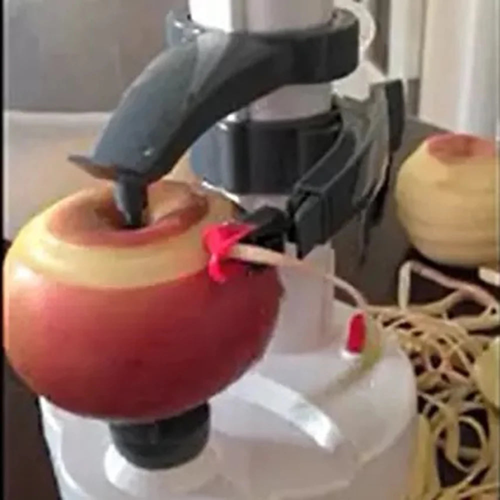 Multifunctional Electric Spiral Orange Apple Peeler Cutter Slicer, Automatic Potato Fruit Peeling Machine Kitchen Tools