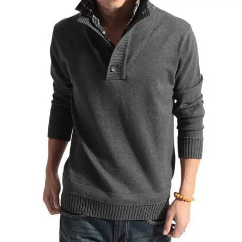 2022 Casual Thick Warm Winter Luxury Knitted Pull Sweater Men Wear Jersey Dress Pullover Knit Mens Sweaters Male Fashions 71810