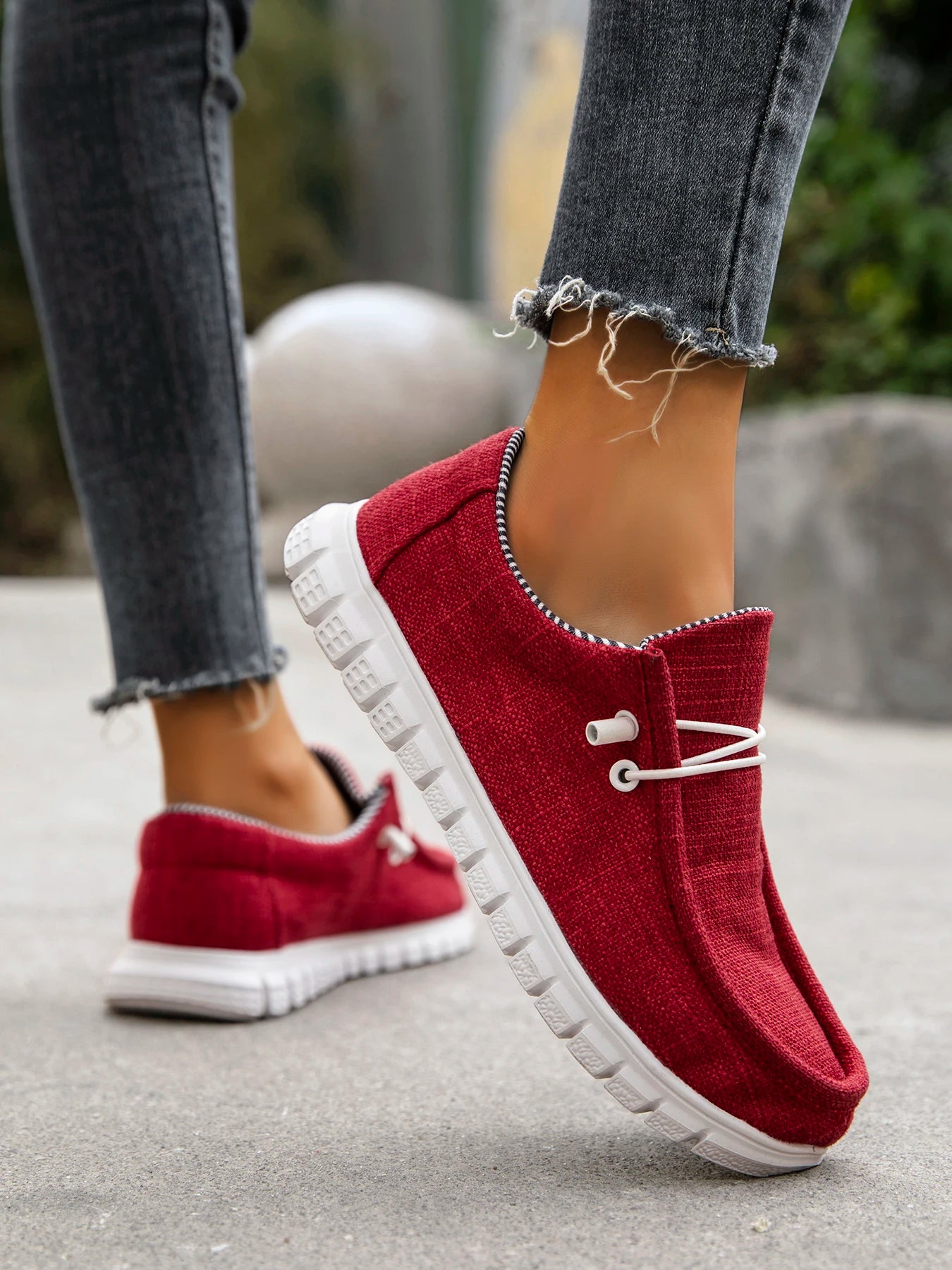 New Arrival Summer Autumn Comfortable Casual Shoes Womens Canvas Shoes For Women Brand Fashion Flat Loafers Shoe