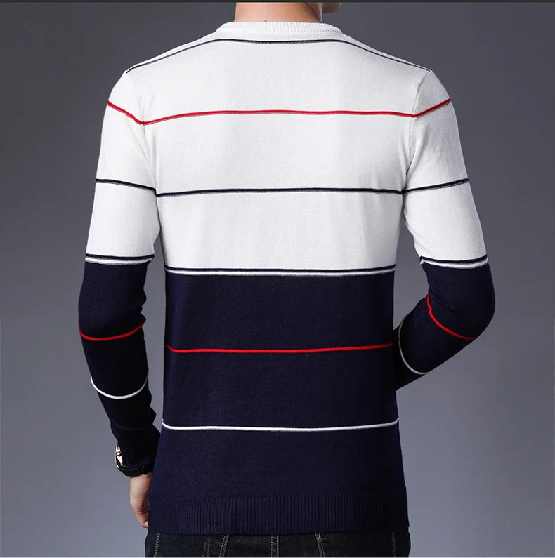 2022 Casual Thick Warm Winter Luxury Knitted Pull Sweater Men Wear Jersey Dress Pullover Knit Mens Sweaters Male Fashions 71810