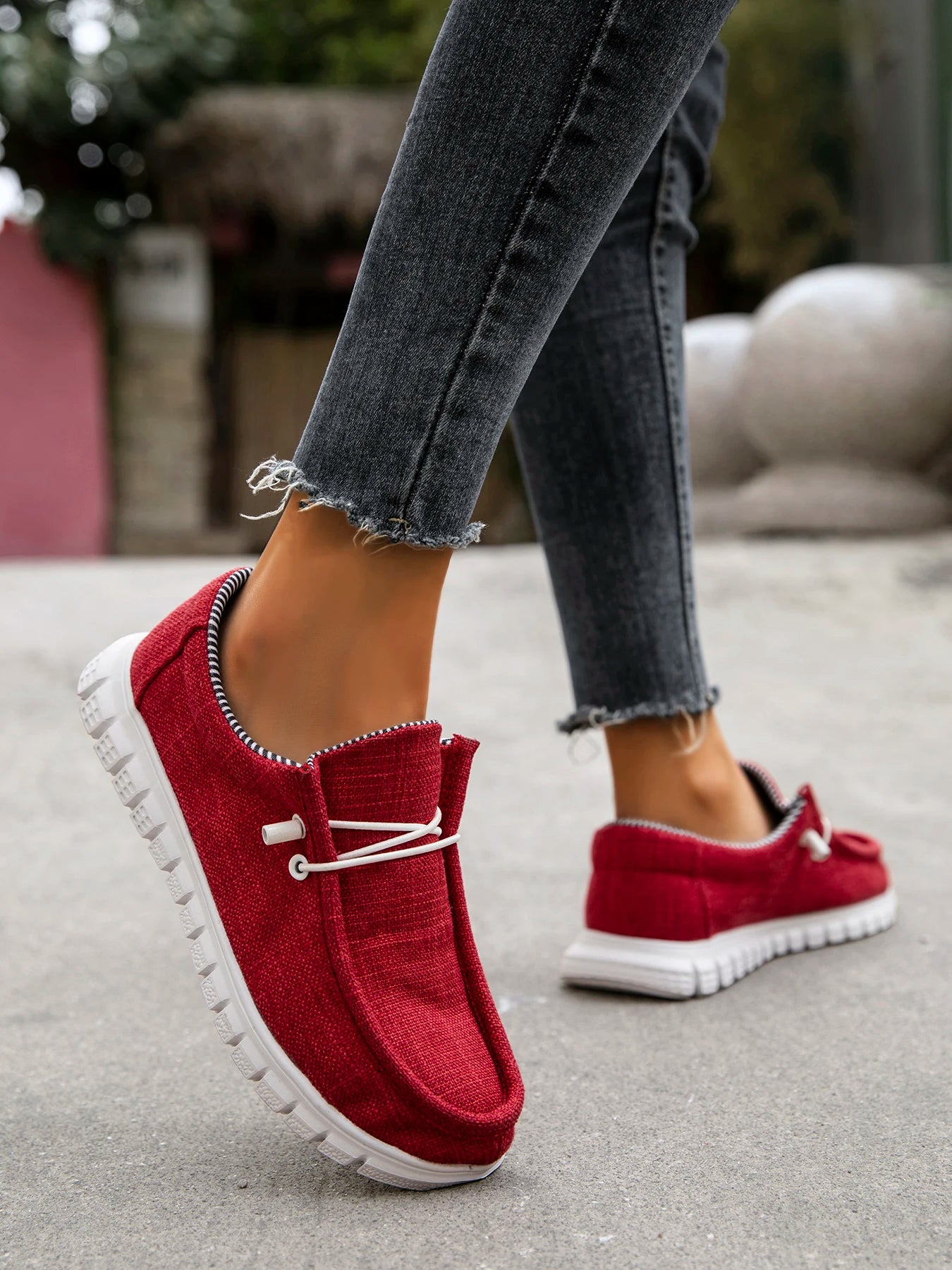 New Arrival Summer Autumn Comfortable Casual Shoes Womens Canvas Shoes For Women Brand Fashion Flat Loafers Shoe