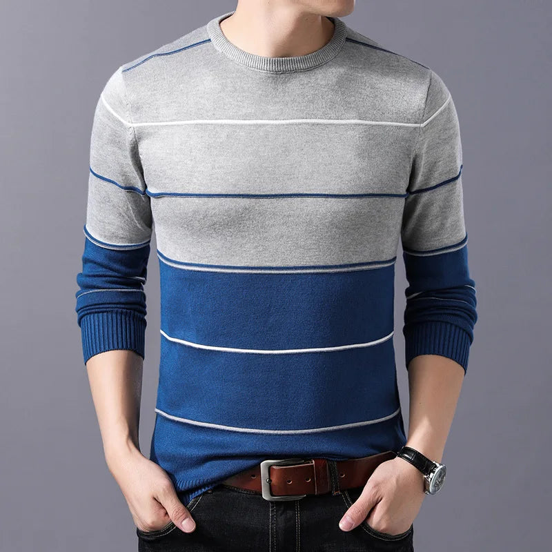 2022 Casual Thick Warm Winter Luxury Knitted Pull Sweater Men Wear Jersey Dress Pullover Knit Mens Sweaters Male Fashions 71810