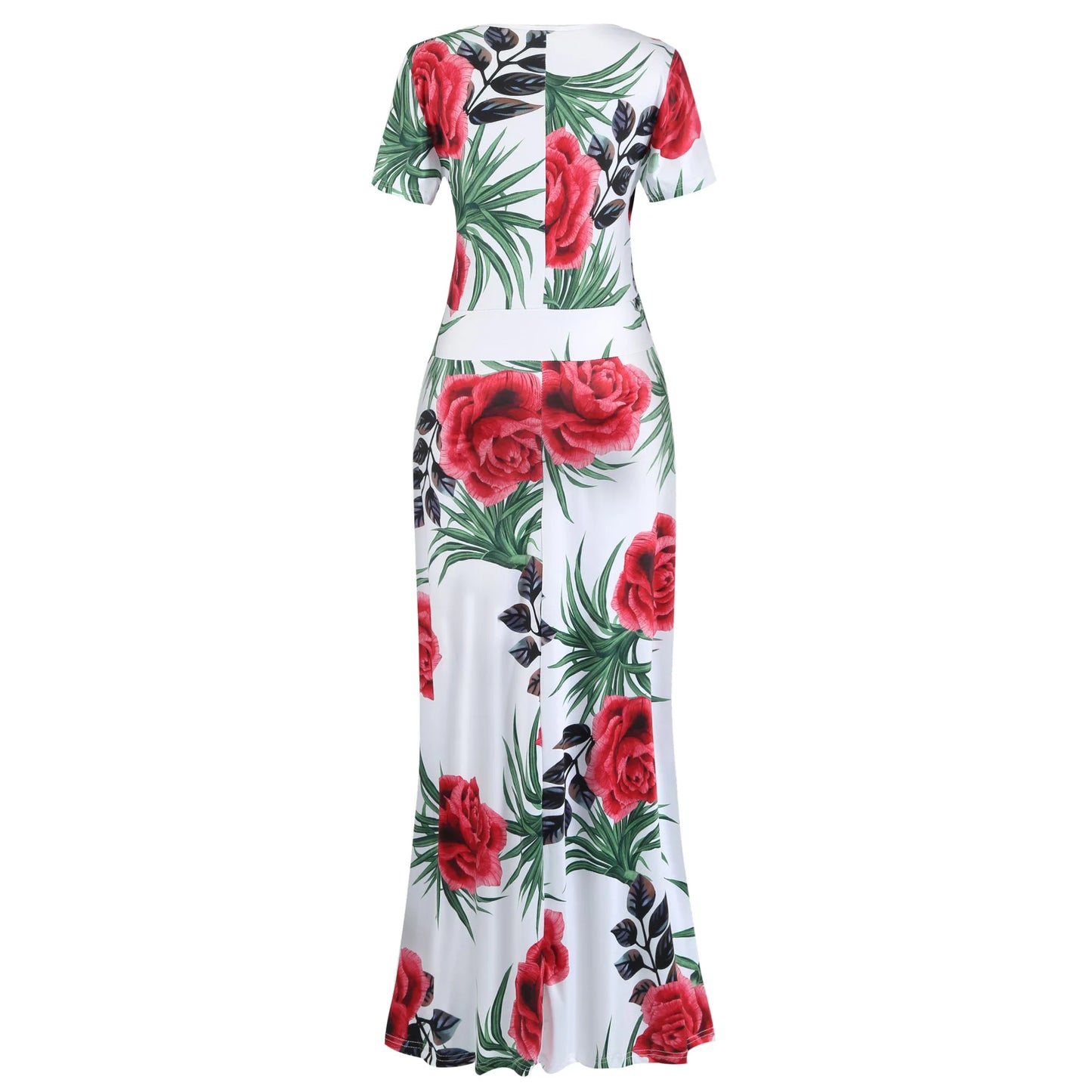 New Spring/Summer Dresses, Women's Big Swing Skirt, Sexy and Fashionable Digital Printing, European and American Fashion Style