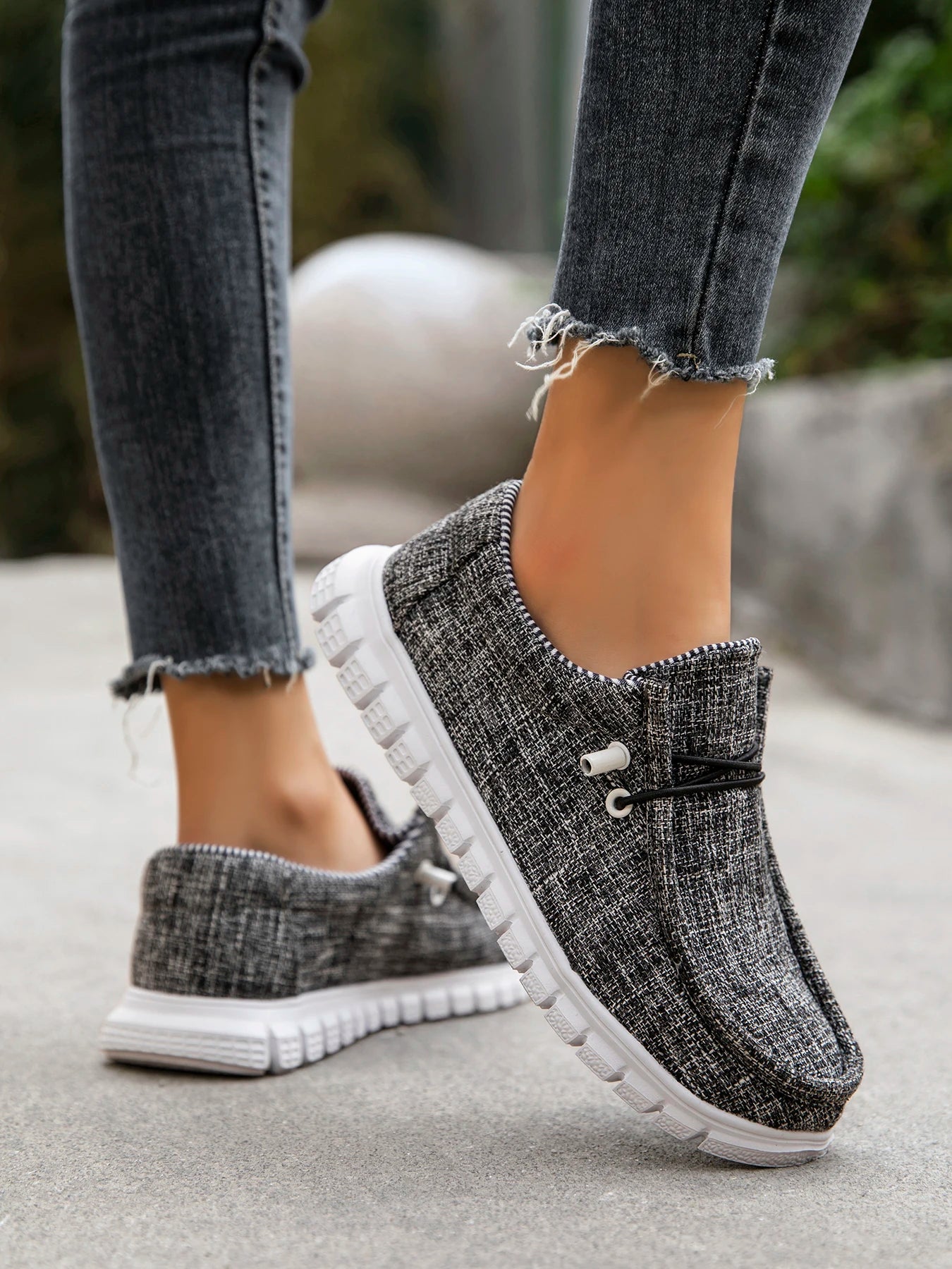 New Arrival Summer Autumn Comfortable Casual Shoes Womens Canvas Shoes For Women Brand Fashion Flat Loafers Shoe