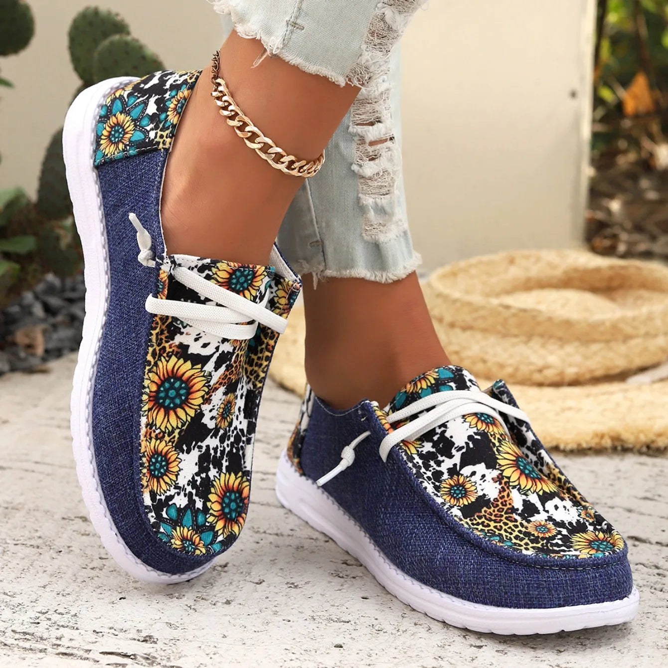 Fashion Designer Sneakers for Women Women's Round Toe Walking Shoes Matching Casual Comfortable Shallow Mouth Thick Sole Sneaker